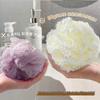 Durable Large Super Soft Bath Flower Ball - Non-Dispersing Foaming Net for Back Scrubbing