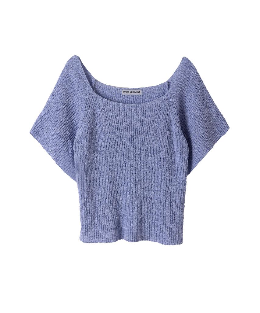WHEN YOU MOVE Square Neck Summer Knit (3 Colors)