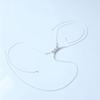 Water Drop Shaped Chest Rest European And American Sexy Beach Fashion Rhinestone Chest Women'S Body Chain