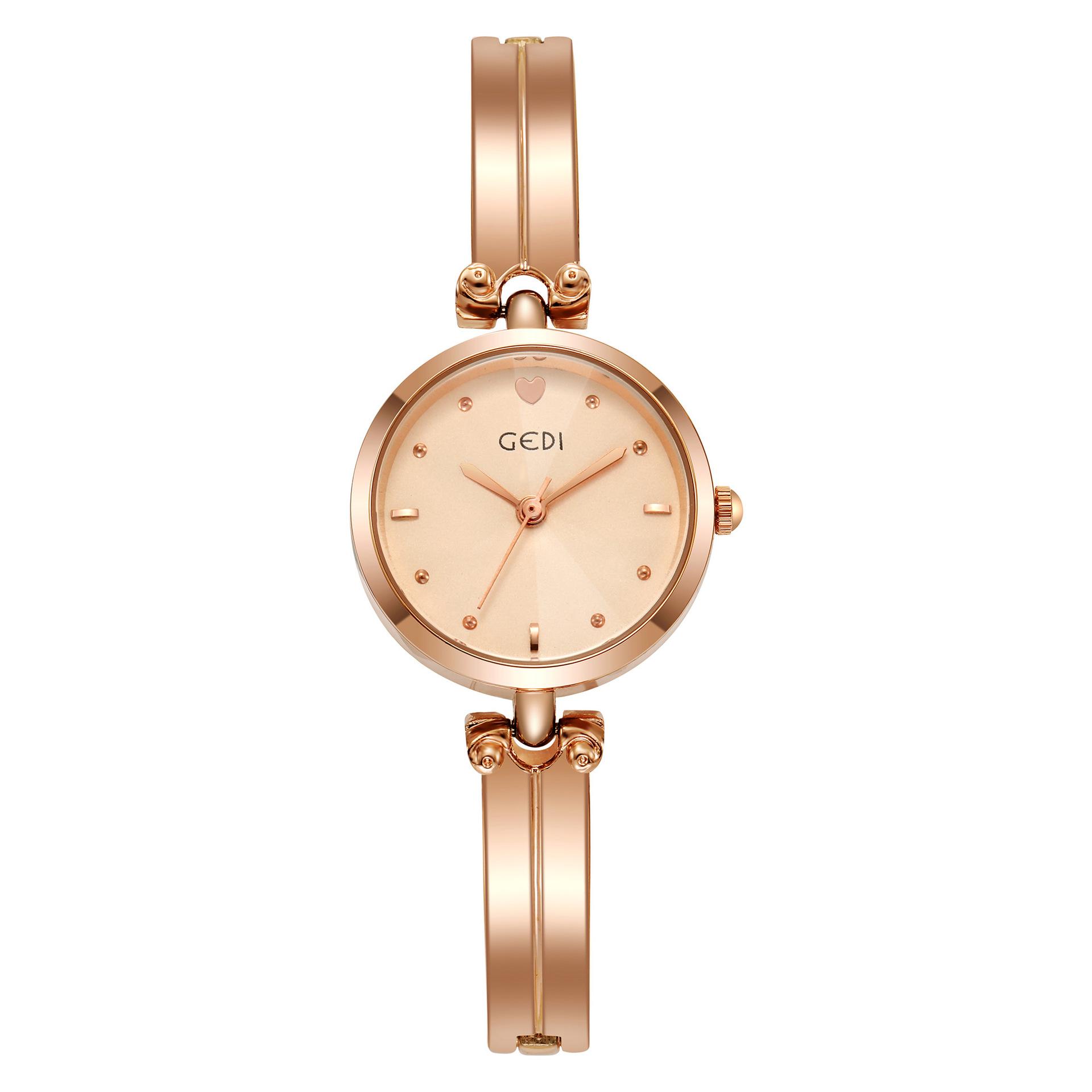 Niche Alloy Bracelet Watch, Exquisite Disc Student Quartz Watch, Versatile Waterproof Women S Watch