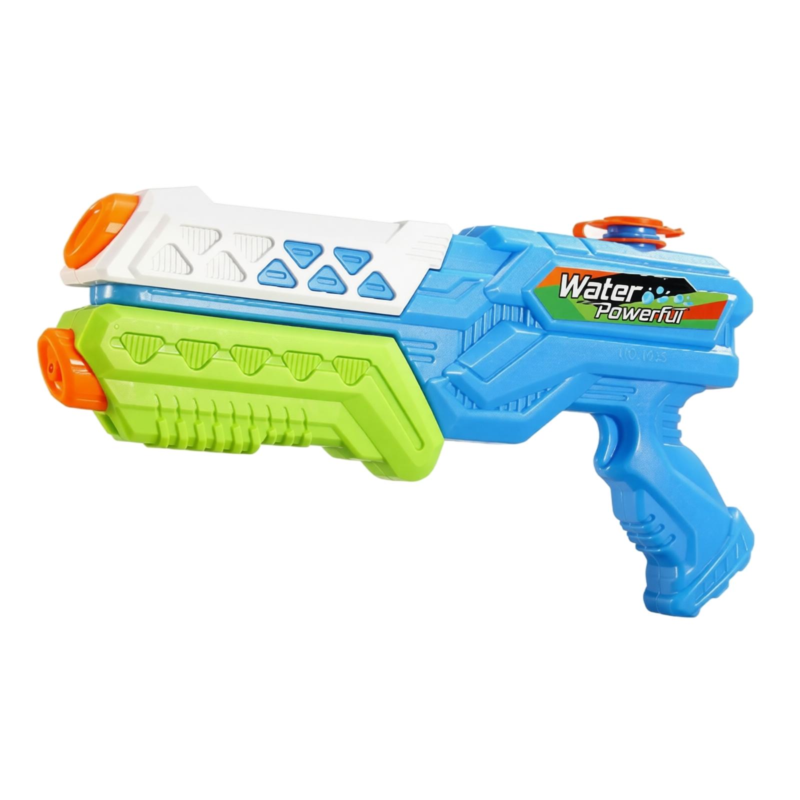 Outdoor Water Gun Toy High Capacity Water Shooter Pump Action Water Blaster for Kids Summer Pool Beach Fun One Size зелёный