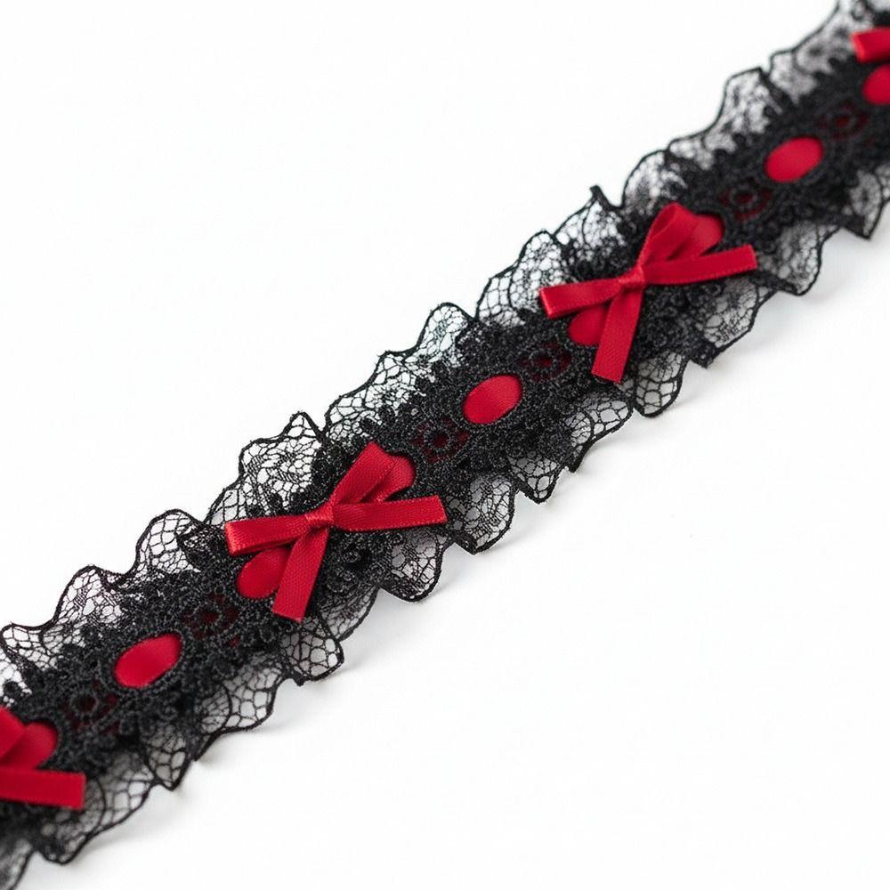 Bows & Pleated Lace Trim Ribbons Handmade Fabric Sewing Supplies New Hair Accessories  Baby Shower