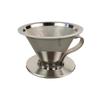Coffee Filters Holder with Base and Handle Reusable Stainless Steel Coffee Tea Strainer Coffee Accessories Barista Making Tools