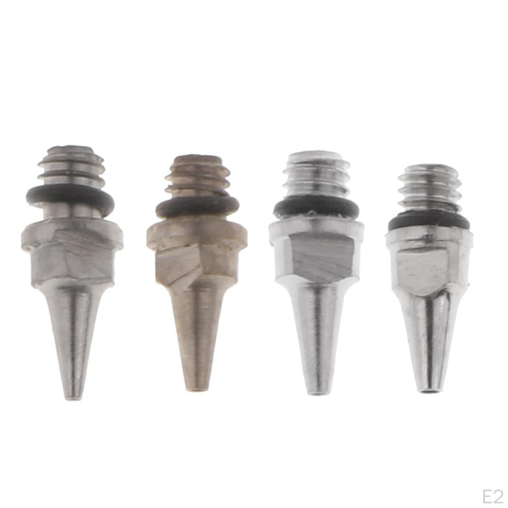 0.25/0.3/0.35/0.5mm Airbrush Nozzle Replacement