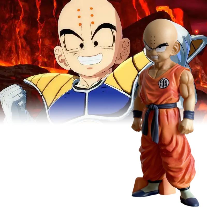 Krillin Ball Dragon Figurine Anime Model Toys Statuary Ornament Gifts Christmas