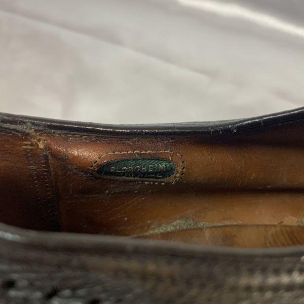 1972? Vintage/Florsheim KENMOOR/Wingtip Shoes/10.5B/26.5-27.5cm/Dark Brown/(USED)