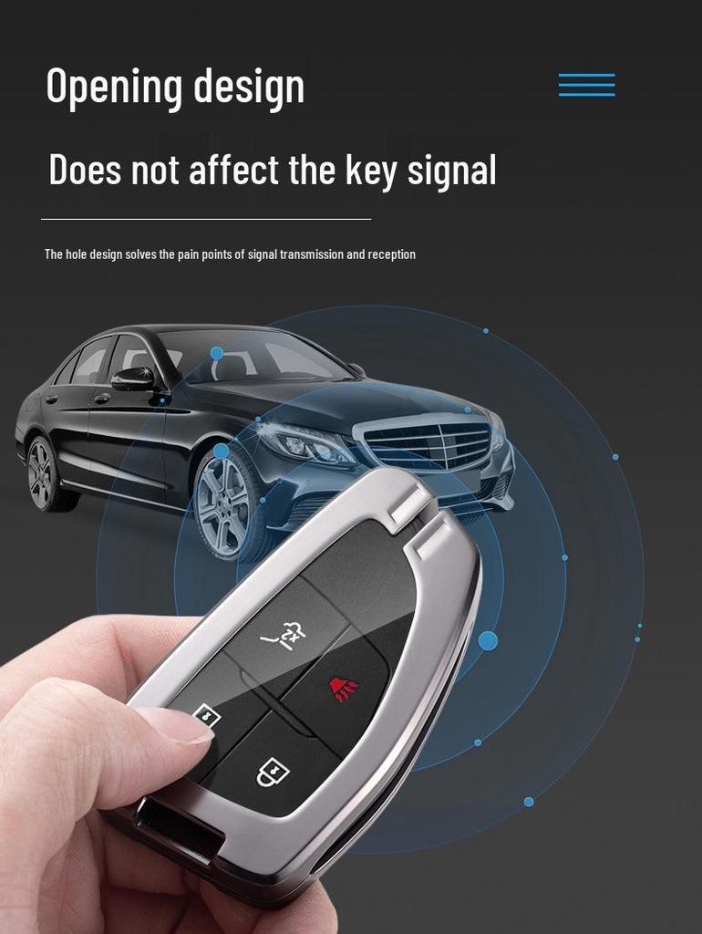 Buick Envision Plus 2021 Model Key Case Metal Protective Shell