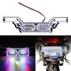Small  LED Tail Lamp Waterproof Motorcycle Signal Light ABS for Motorcycles Offering Superior Visibility & Safety