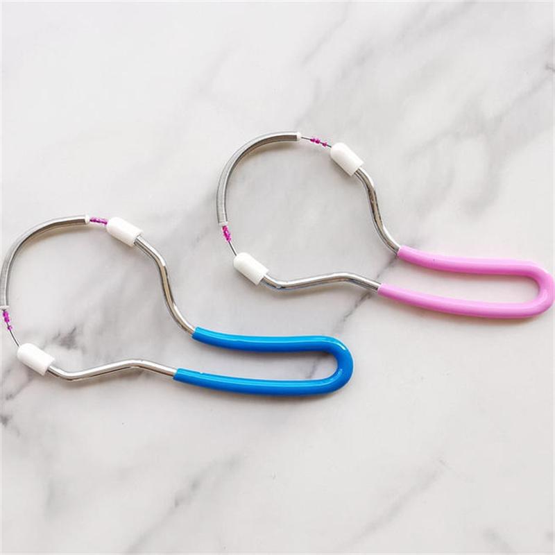 1/2/5/10PCS Handheld Spring Facial Epilator for Women - Remove Unwanted Hair On Upper Lip Chin Face - Smooth Skin Epilator