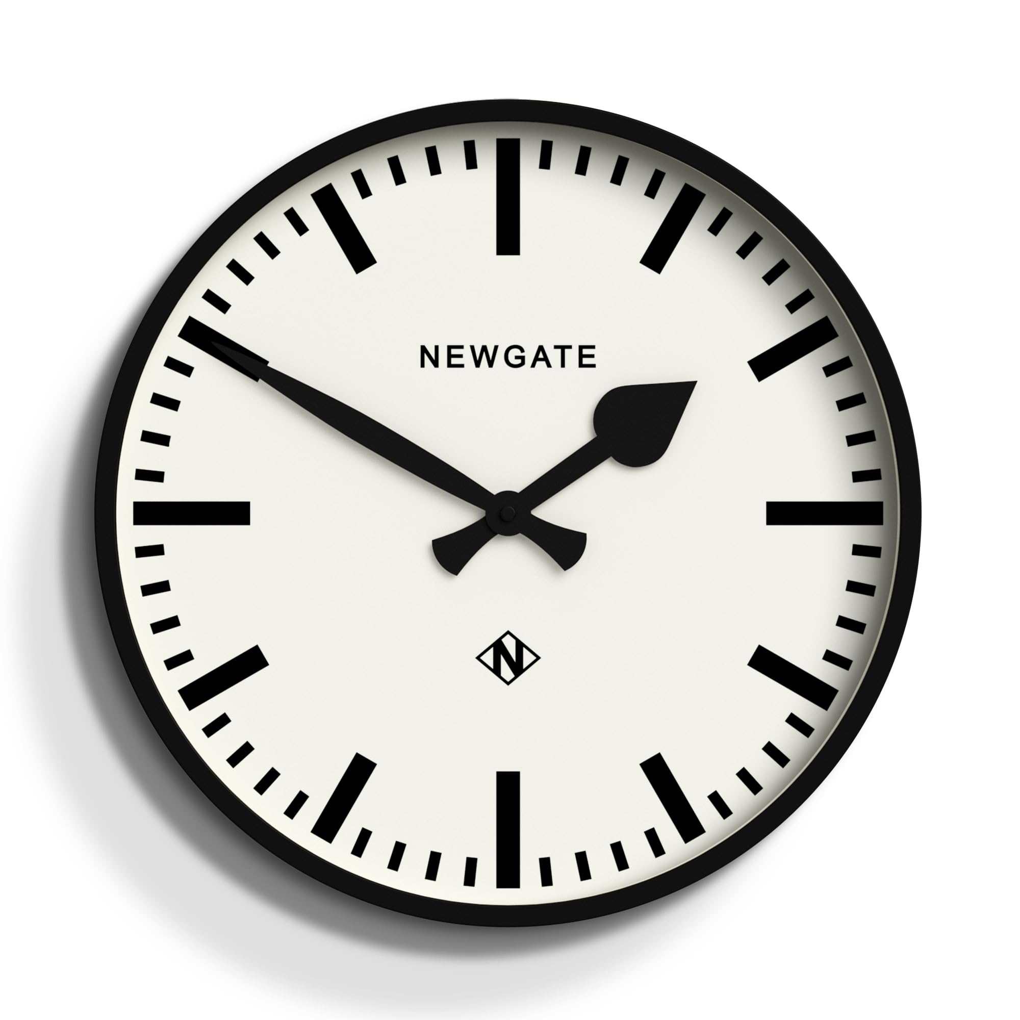 

NEW GATE Newgate Wall Clock Number Three Railway NUMTHR390K BLACK [Used]
