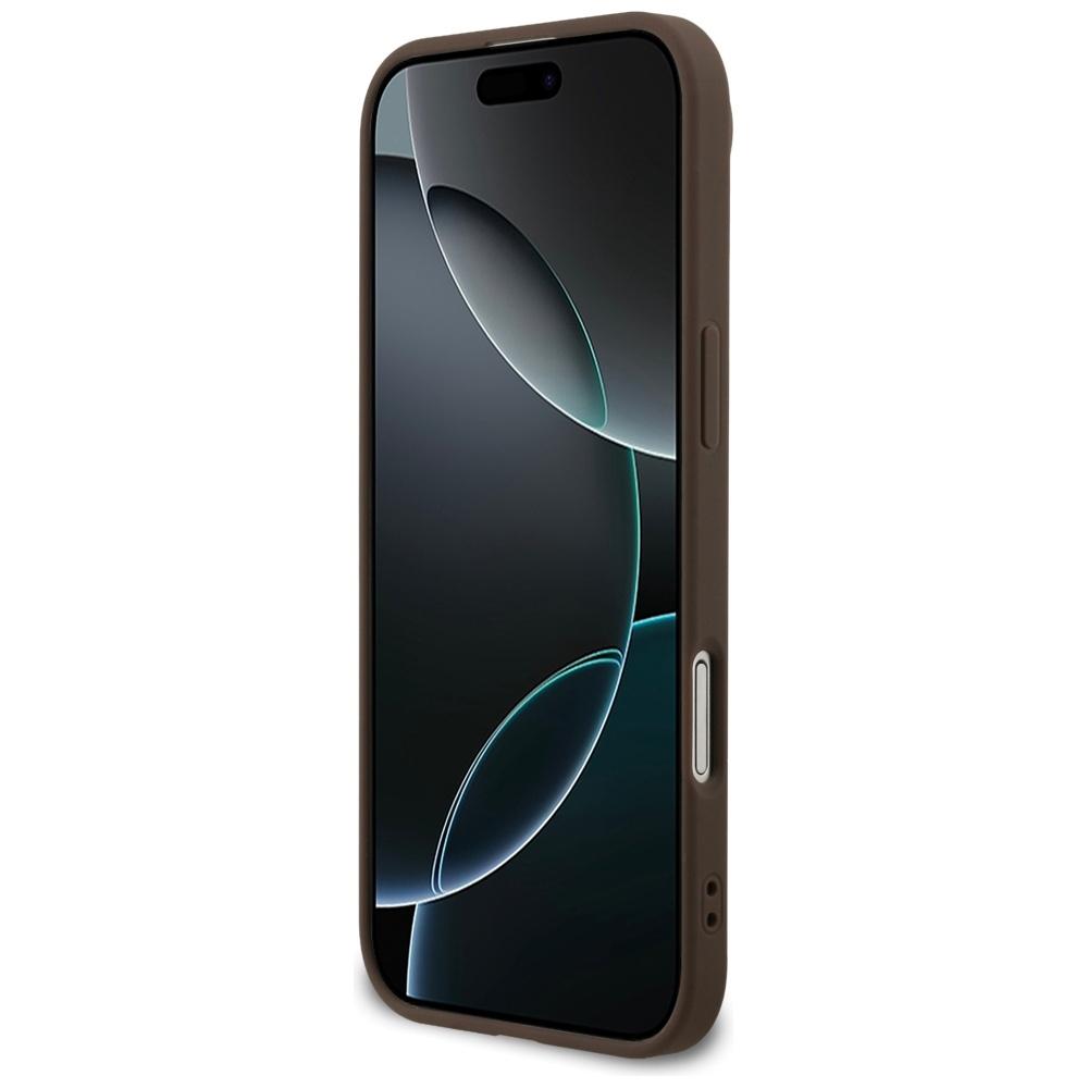 Guess 4G Classic Case for iPhone Air Brown