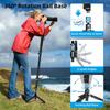 SIRUI tum Monopod med Fötter Professionell Aluminium Monopod för Kamera Kompakt Rese Monopod med Snabbkopplingsplatta Maxbelastning 15 kg Kompatibel med
