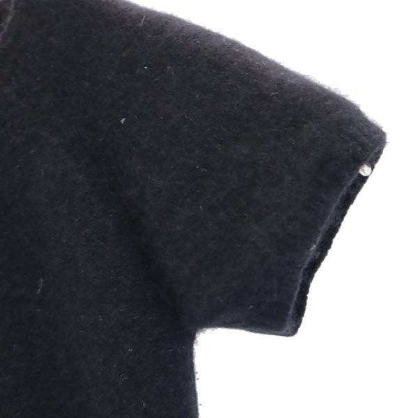 Chloe Short Sleeve Knit One Piece 6 Black Tunic Kid's Used