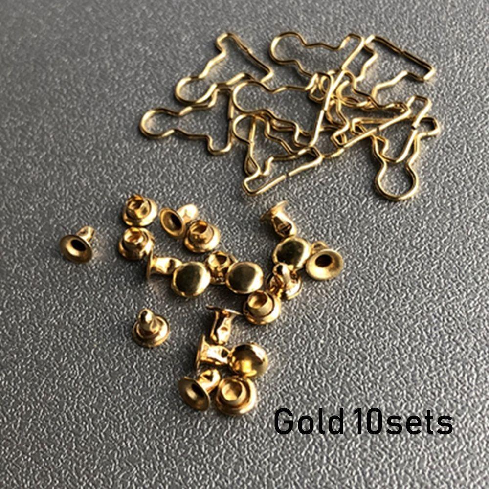 Mini DIY Sewing Accessory Doll Belt Buttons Dolls Buckles Trousers Bags Accessories Metal Buckle