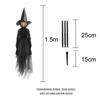 Halloween Colourful Glow Three Hand-Holding Witches Sound-activated Hand-holding Witch Halloween Light Up Decoration Props