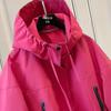 Women's Casual Hooded Workwear Windbreaker Jacket