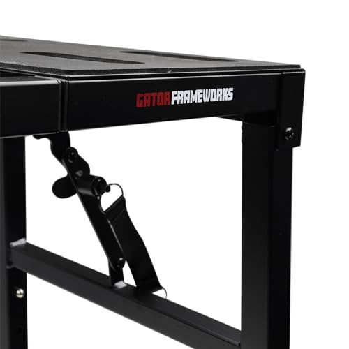 GATOR Frameworks Keyboard Stand with Level, GFW-UTILITY-TBL (Weight Capacity: 60kg)