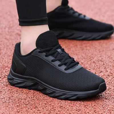 Vyriški odiniai sportiniai bateliai Paprasti vienspalviai Madingi Vasariniai Naujo rašto Tinklelio kvėpuojantys Klasikiniai sportbačiai Zapatillas