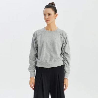 Huit Sweatshirt With Shirring Sleeve Htwtp3k14t