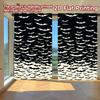 2D FLAT PRINTING 2pcs Curtains (Without Rod) Halloween Bats Silhouette Valentine Is Day Festival Popular Curtains&Drapes