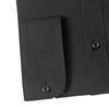 S.t. Dupont Long Sleeve Regular Fit Stretch Spandex No Pocket Black Shirt Se5fm12ls905sbk