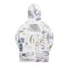 Kith For Star Wars Sketches Hoodie White Unisex Tops KHM030213-101