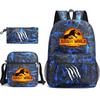 ONE PIECE heat transfer schoolbag primary school student printed backpack large capacity backpack backpack pencil case