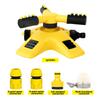 360 Degree Automatic Rotating Sprinkler Head Three Way Rotary Nozzle Garden Lawn Nursery Irrigation Water Sprinkler
