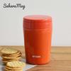 Tiger Thermos Vacuum Insulated Soup Jar 380ml Thermal Lunch Box Wide Mouth Round Bottom Chili Red MCL-B038-RC Tiger