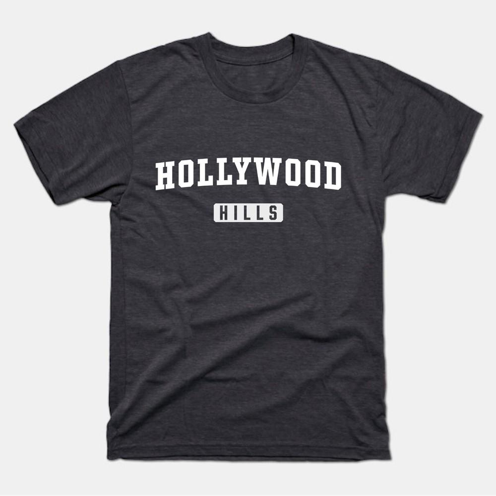 Hollywood Hills Shirt | Hollywood Hills California Classic T-Shirt Unisex T-Shirt M