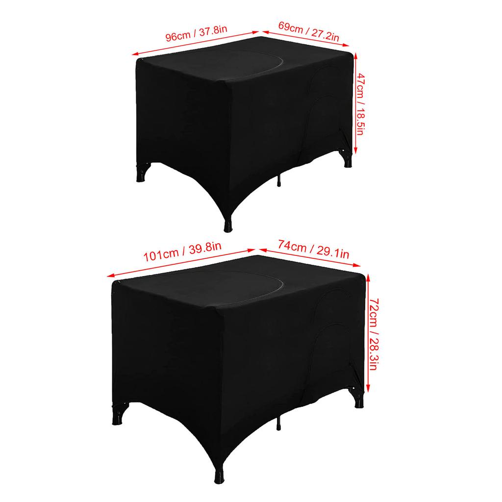 Crib Blackout Cover Easy To Install Portable Blackout Crib Canopy Cover Breathable Stretchy Light Shielding for Indoor Outdoor