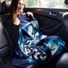 1pc Dragon Printing Lightweight Flannel Blanket, Comfortable and Warm Blanket, for Camping Sofa Bed and Couch Office, in All Seasons