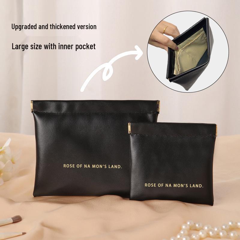 Automatischer Verschluss Gadget- & Kosmetik-Organizer - Bewahren Sie Kabel, Kopfhörer, Ladegerät, Lippenstift in einer tragbaren Tasche auf