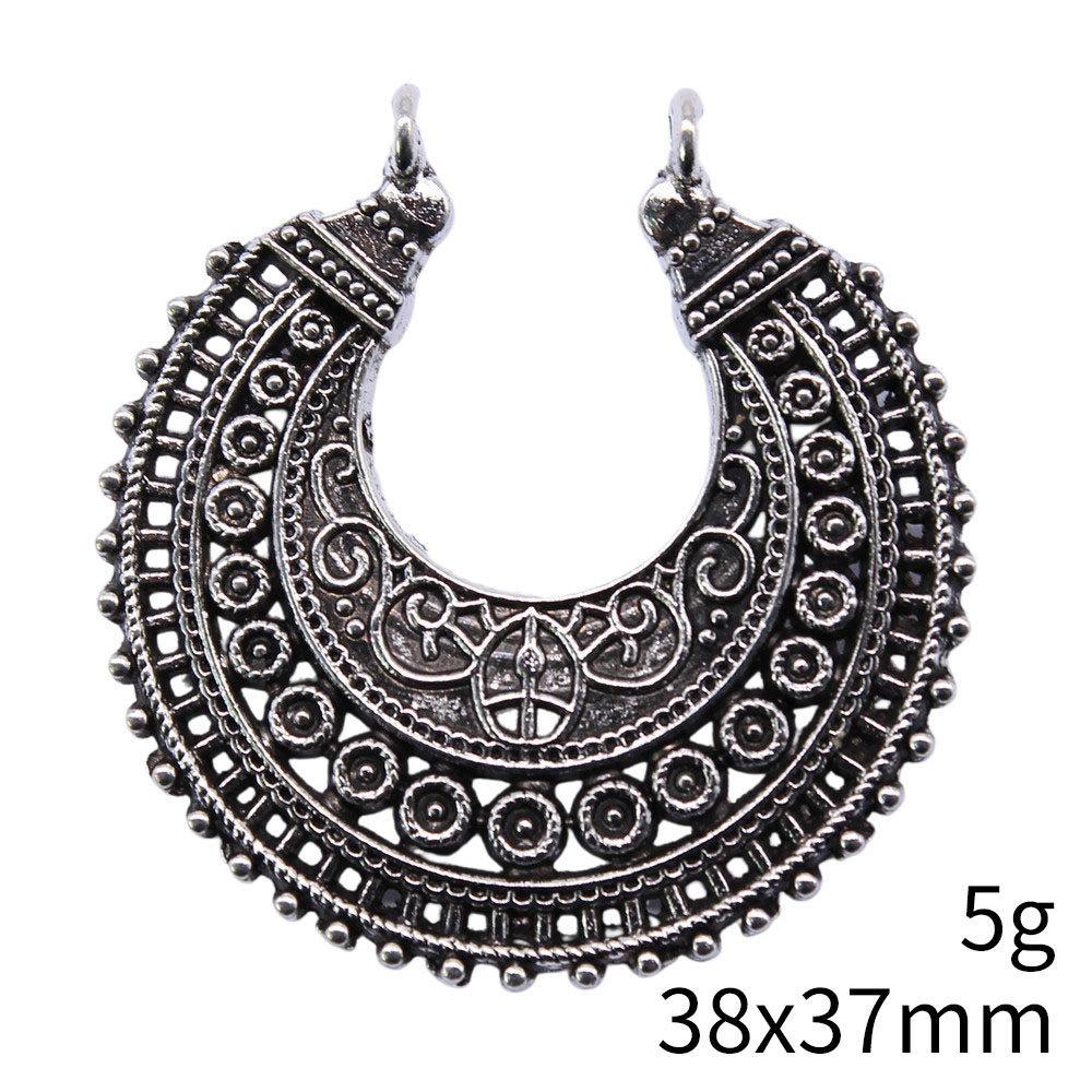 Gifts For Women Jewelry Findings & Components Curved Necklace Connector Accessories Parts Women's Bags Accessories