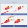 1Pcs 4mm Solderless Quick Connect High Current 32A Banana Plug Wire Connector, Power Testing Instrument Plug, Musical Speaker
