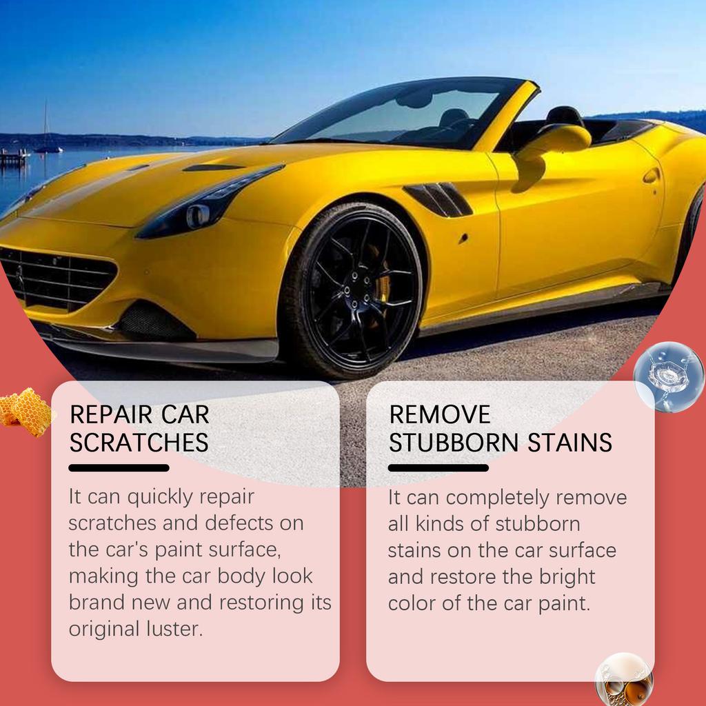 Car Scratch Wax, Car Scratch Coating Paste, Stain Removal, Cleaning, Car Paint, Polishing, Up Paint Maintenance