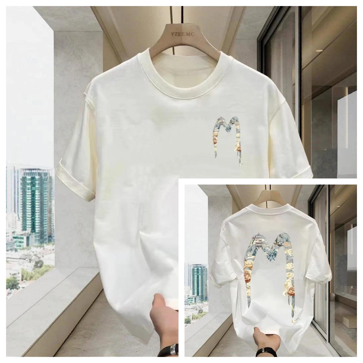 

New Japanese Streetwear Brand Highend Brand Trendy Longsleeved Tshirt for Men Trendy Casual Summer Pure Cotton Shirt 4XL
