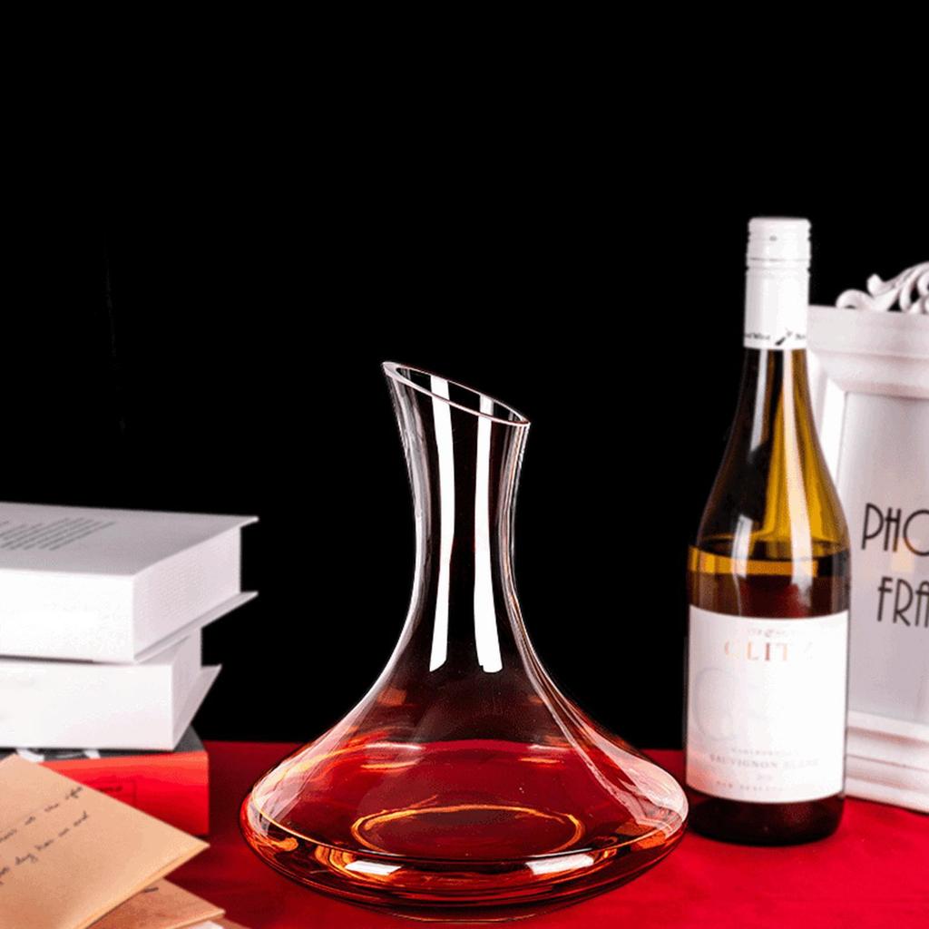 Şeffaf Şarap Sürahisi El Üfleme Mutfak Yemek Odası Kafe için Yaratıcı Hediyeler