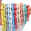 10 Pieces Artistic Double Sided Ceramic Fish Beads Crafting Supplies Spacers For Homemade Jewelry Phone Chains