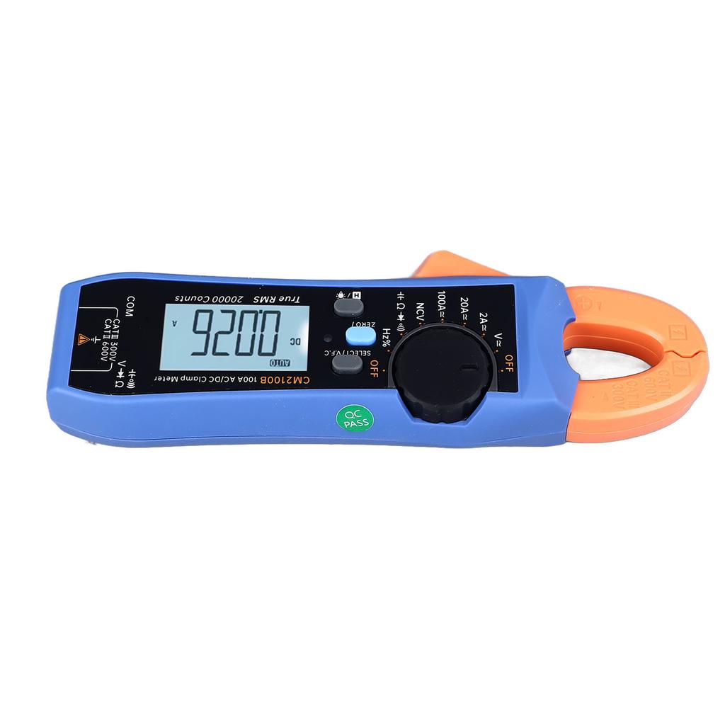 Bluetooth Zangenmultimeter Digital AC DC Strom Spannungsmessgerät mit VFC Überlastschutz True RMS Test 20000 Zählwerte
