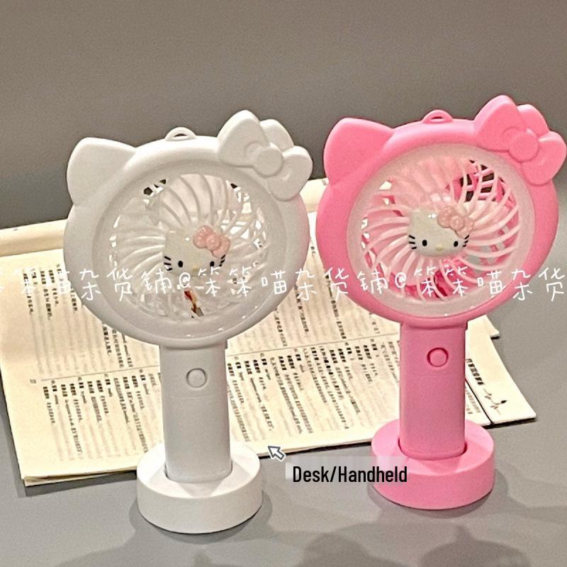 Rechargeable Portable Cartoon Cat Mini Fan