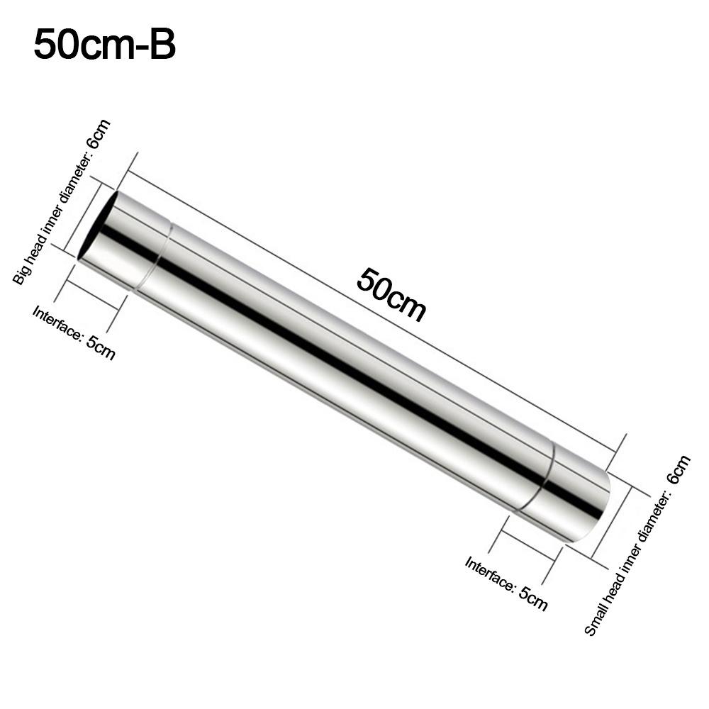 Diameter 6CM Chimney Pipes Stainless Steel Stove Pipes Flue Extension Tube  Tents