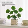 Nordic Bionic Green Faux Bonsai Plants - Indoor Tabletop Decor for Office & Living Room
