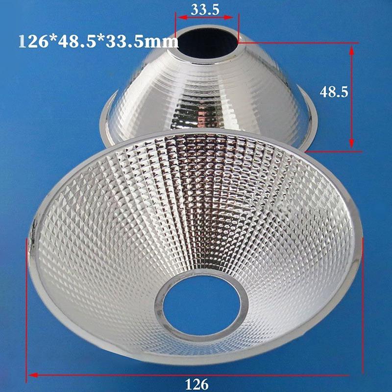 1 Piece 20-126Mm 15-120 Degree Lampshade Reflective Bowl For Diy Light Optical Led Aluminium Reflector Cup For Cob Lamp Bead
