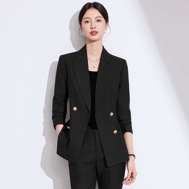 Women's High-End Professional Suit Set for Broadcasters and Formal Occasions
