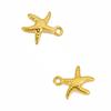 5pcs Never Fade Stainless Steel Beads Animal Dog Claw Starfish Gecko Elephant Charms Earrings Bracelet Necklace Jewelry Making