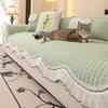 Summer Sofa Cushion  New Cool High-End Sofa Mat Seat Cushion Straight Row Sofa Cover Cover Cloth