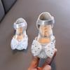 Summer new Korean-style girls' small/medium/large children's princess casual single shoes performance shoes little girl children's leather shoes