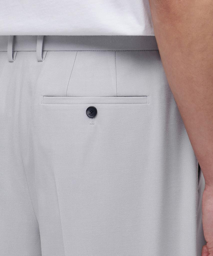 MUSINSA STANDARD Super Wide Hidden Banding Slacks [Light Gray]