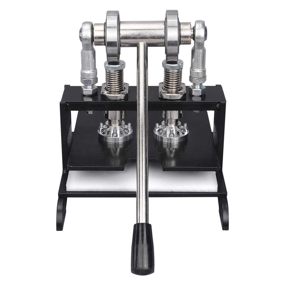 1set DIY leather punch die-cutting machine, manual hand press stamping mold tool, DIY handmade leathercraft pressing machine